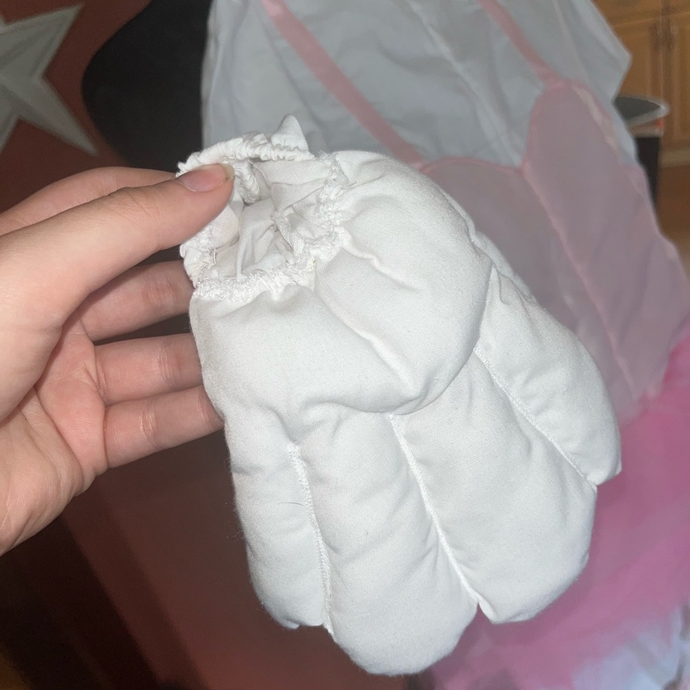 Retro 80s Halloween costume ballet mouse whimsicality inc girls size 5 6 white - Picture 5 of 10